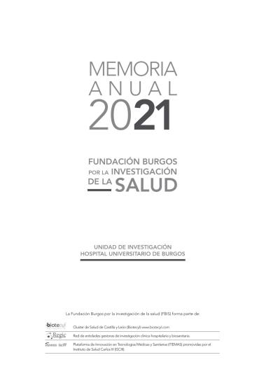 Memoria de actividades, 2021